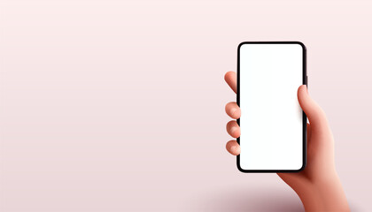 Smart phone using, hand hold gadget electronic. Vector