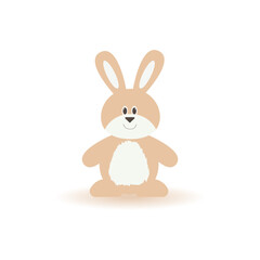 Easter rabbit. Holiday. Vector illustration.