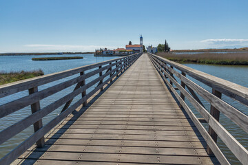 Obraz premium Saint Nicholas Monastery, Porto Lagos, Greece