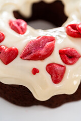 Red velvet bundt cake