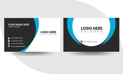Modern and simple business card design  Template