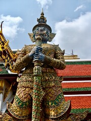 Statue at Grand Palace, Bangkok, Thailand