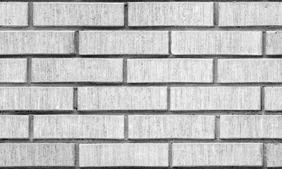 Gray brick wall, seamless background texture