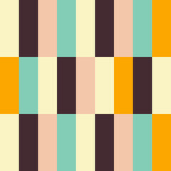 Retro vintage Checkered pattern. Retro geometrical seamless background