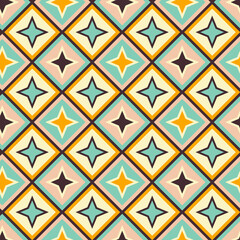 Mid Century retro vintage Pattern 70s