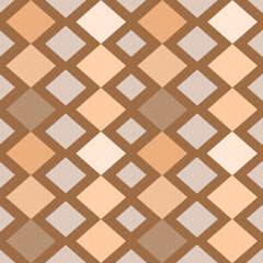 Retro Warm pattern in vintage style of the 60s and 70s