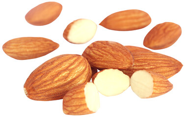 Fresh almonds