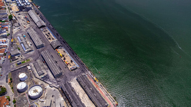 Cabedelo Regi&atilde;o Metropolitana Jo&atilde;o Pessoa Para&iacute;ba Fortaleza Portuguesa Colonial Santa Catarina Ponta Matos Vila S&atilde;o Jo&atilde;o Rio Mar Praia Canh&atilde;o Ilha da Restinga Drone A&eacute;rea Paisagem Viagem Turismo 