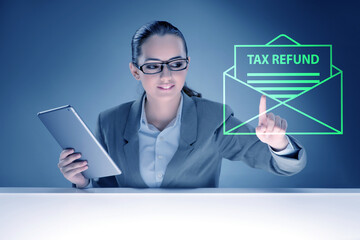 Value added tax VAT return concept