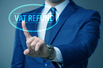 Value added tax VAT return concept