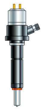 Fuel injector illustration