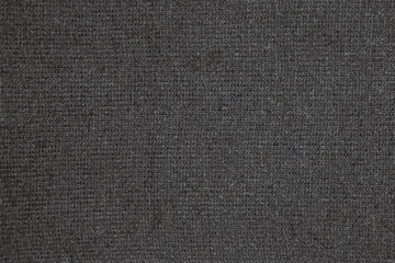 Fototapeta na wymiar Realistic vector illustration of Black knitted fabric texture. Abstract modern Knit texture black color. Dark knitted background 