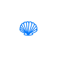 sea ​​shell doodle illustration vector