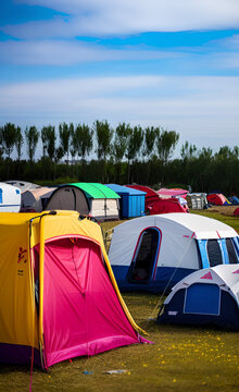 Migrant Camp In The City