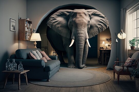 Elephant In Room Images Browse 6 931