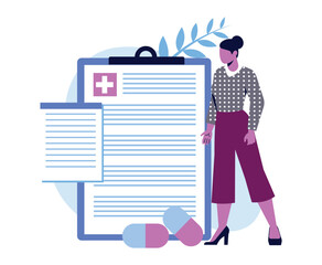 Employee health concept