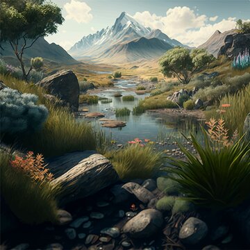 illustration nature background image