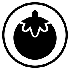 tomato glyph icon