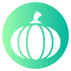 pumpkin gradient icon