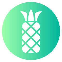 pineapple gradient icon