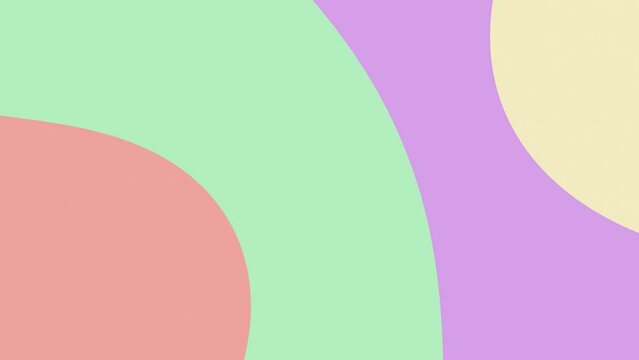 A pleasant pastel gradient that announces the arrival of spring. A background animation compatible with loop playback.