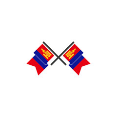 Mongolia flags icon set, Mongolia independence day icon set sign vector symbol