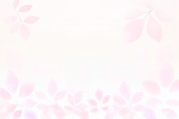 Obraz na płótnie Canvas 幻想的なピンクの葉っぱの背景
