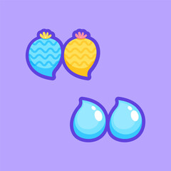 Quotes apostrophe comma quotation unicorn font sign. Vector typographic punctuation comma stop mark font magic alphabet