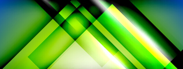 Obraz premium Abstract lines geometric techno background layout