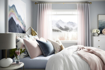 bed room with family, dark bed room, bed room night, empty bed room, bed room wall, room setting, bed setting, bed room, setting generative ai tool