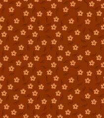 Seamless pattern with flowers