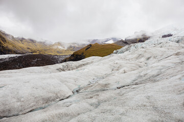 Landscape view of Vatnajokull national park