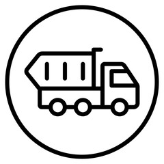 dump truck icon
