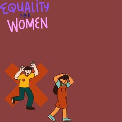 illustration of a couple