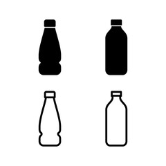 Bottle icon vector illustration. bottle sign and symbol