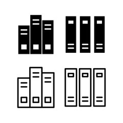 Library icon vector illustration. education sign and symbol