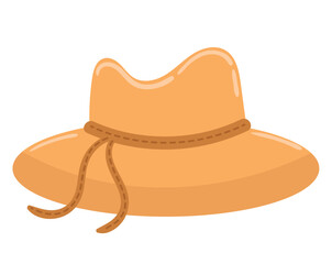 female straw hat