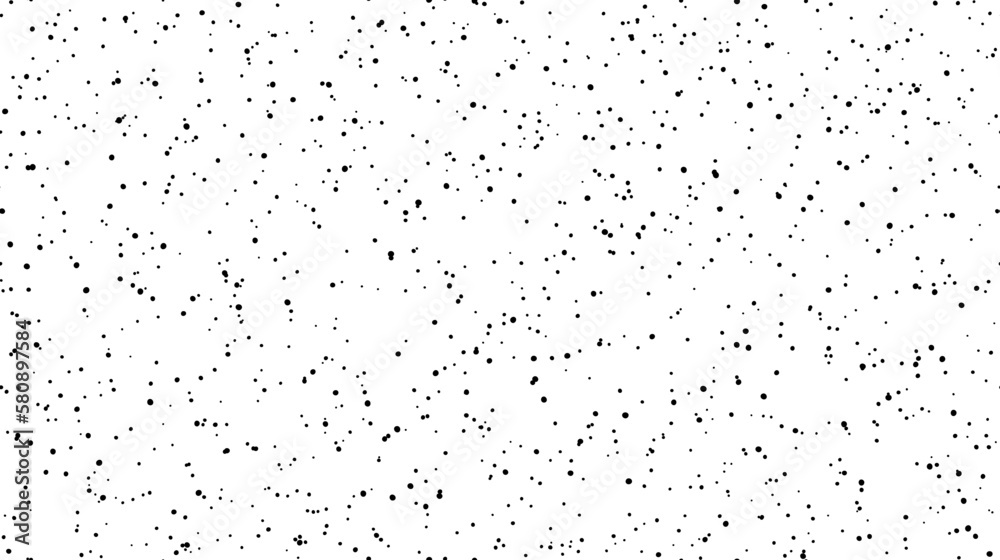 Poster Seamless speckles pattern. Noise grain repeating background texture. Particles, splashes, drops, dots wallpaper. Vector dotted backdrop