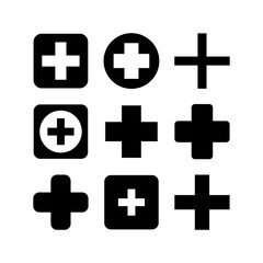 medical icon or logo isolated sign symbol vector illustration - high quality black style vector icons
