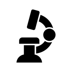 microscope icon or logo isolated sign symbol vector illustration - high quality black style vector icons
