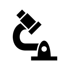 microscope icon or logo isolated sign symbol vector illustration - high quality black style vector icons
