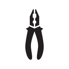 pliers icon or logo isolated sign symbol vector illustration - high quality black style vector icons
