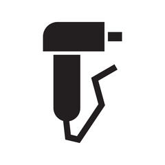 tweezers icon or logo isolated sign symbol vector illustration - high quality black style vector icons
