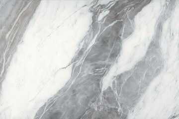 Grey toned marble for interior and exterior home décor, rough cement texture backdrop with white curling veins, and ceramic tile surface. Generative AI