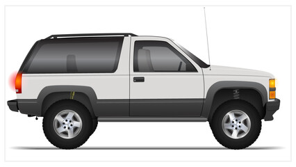 1990s Side American Full-size SUV