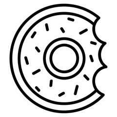 donut food icon