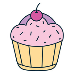 sweet cupcake icon