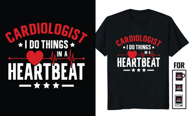 Cardiologist I Do Things in a Heartbeat Heart Doctor Mothers Day