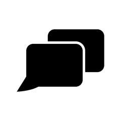 Fototapeta premium conversation icon or logo isolated sign symbol vector illustration - high quality black style vector icons 