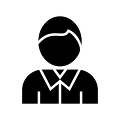 employee icon or logo isolated sign symbol vector illustration - high quality black style vector icons
